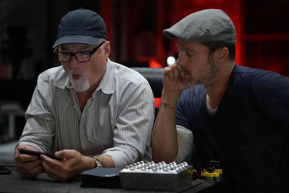 David and Brad seem impressed by the latest toy from&nbsp;RED