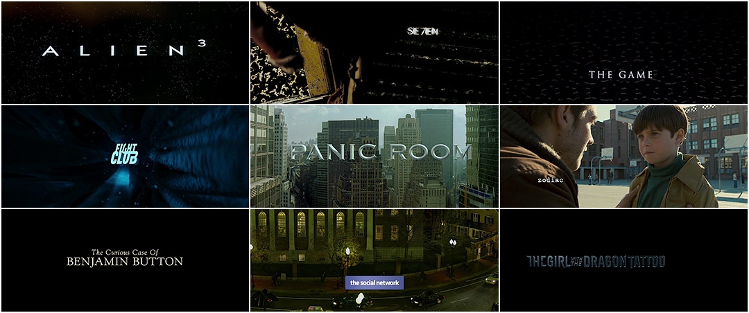 Art of the Title: David&nbsp;Fincher