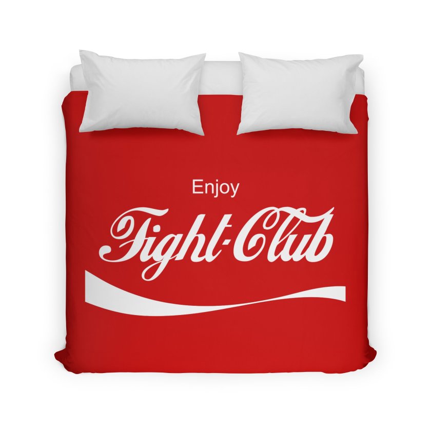 The Official ChuckPalahniuk.net Shop - "Enjoy Fight Club" Duvet
