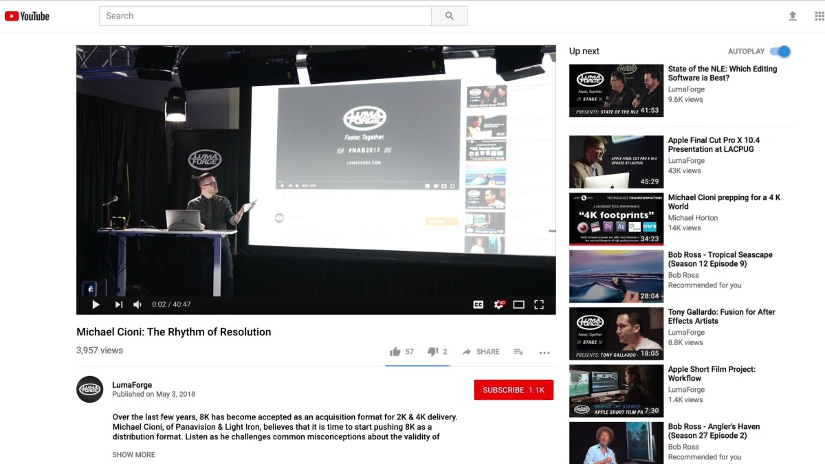 Michael Cioni: The Rhythm of&nbsp;Resolution