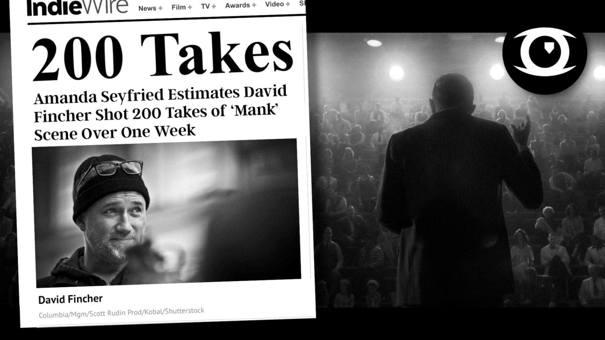 The David Fincher Process: 1st Assistant Editor’s&nbsp;POV